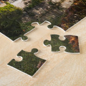 Oude stadsgebouwen Tubingen Legpuzzel (Zijkant)