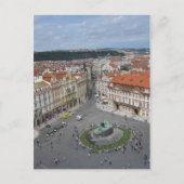 Oude Stadsplein, Praag Briefkaart (Voorkant)