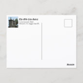 Oude Stadspoorten Historisch St Augustine FL Briefkaart (Achterkant)