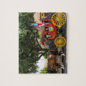 Oude Stagecoach Texas Legpuzzel (Verticaal)