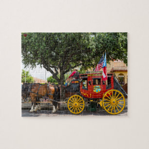 Oude Stagecoach Texas Legpuzzel