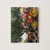 Oude Stagecoach Texas Legpuzzel (Verticaal)