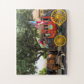 Oude Stagecoach Texas Legpuzzel (Verticaal)