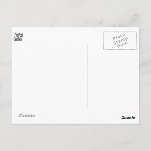 Oude Staldeur Briefkaart (Achterkant)