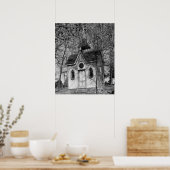 Oude stapelkapel poster (Keuken)