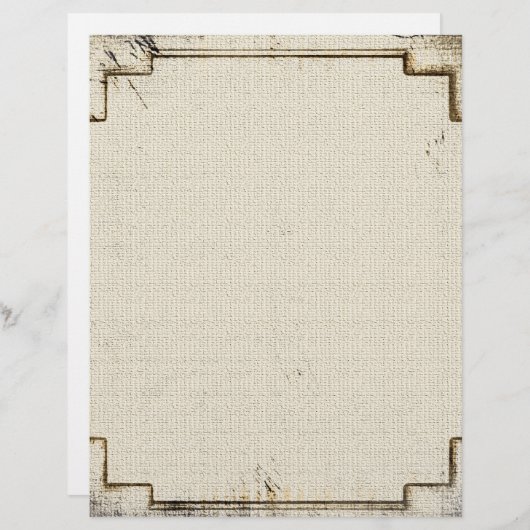 Oude Stationery West Linen (Voorkant / Achterkant)