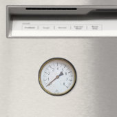 Oude Steam Motor Drukmeter Dial Koelkast Magneet (Insitu (Vaatwasser))