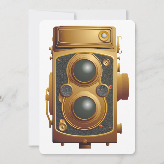 Oude Steampunk-camera (Voorkant)