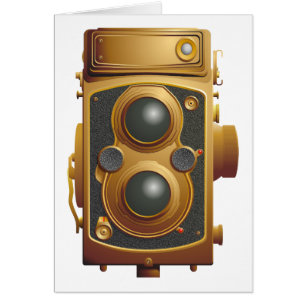 Oude Steampunk-camera