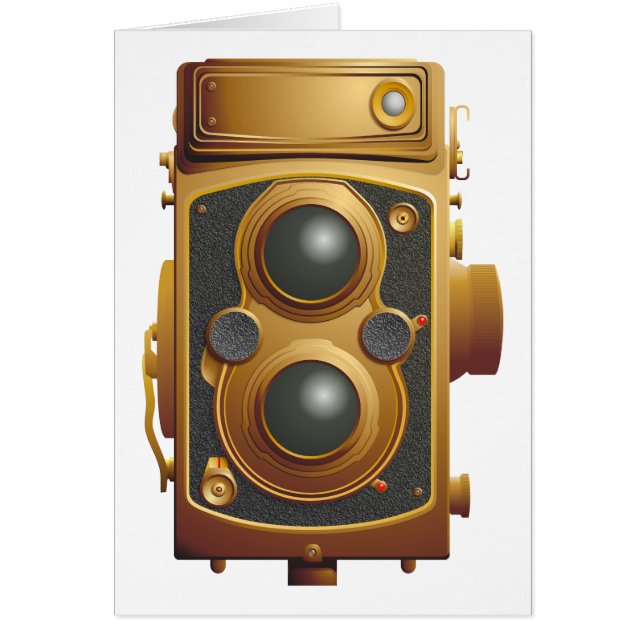 Oude Steampunk-camera (Voorkant)