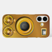 Oude Steampunk-camera Case-Mate iPhone Case (Achterkant (horizontaal))