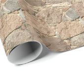 oude steen cadeaupapier (Rol Hoek)