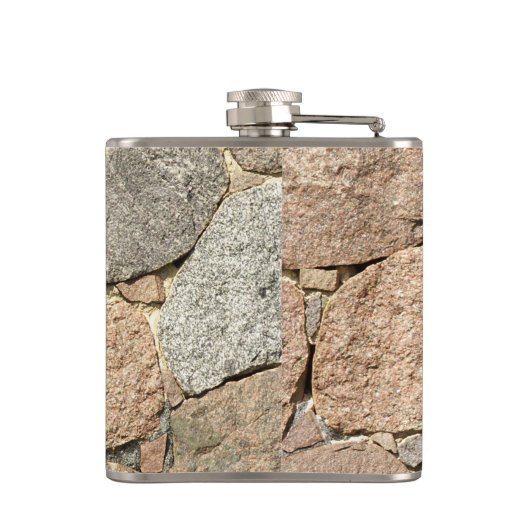 oude steen heupfles (Achterkant)