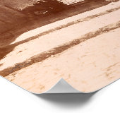 Oude steenkool in Jeruzalem Poster (Hoek)