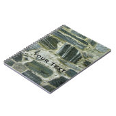 Oude Stekelwand met Tekst Notitieboek (Linkerzijde)