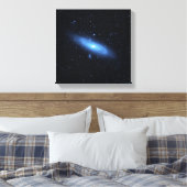 Oude stellaire populatie van het Andromeda Melkweg Canvas Afdruk (Insitu (Slaapkamer))