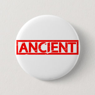 Oude Stempel Ronde Button 5,7 Cm