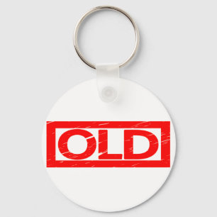 Oude stempel sleutelhanger