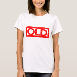 Oude stempel t-shirt