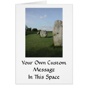 Oude Stenen Cirkel. Avebury, Wiltshire, Engeland.