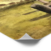 Oude Stenen, Ierland, Waterverf, poster (Hoek)