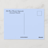 Oude stenen kerk Kugaaruk Nunavut Canada Briefkaart (Achterkant)