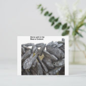 Oude stenen muren in Ierland Briefkaart (Staand voorkant)