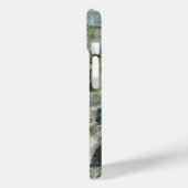 Oude stenen muur met naam Case-Mate iPhone case (Achterkant / Links)