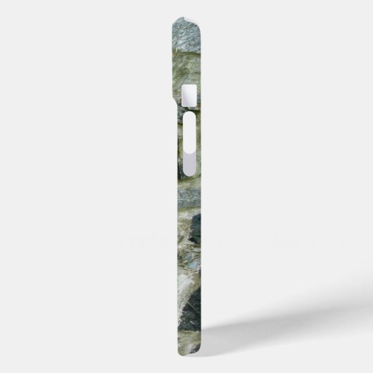Oude stenen muur met naam Case-Mate iPhone case (Achterkant / Links)