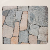 Oude stenen muur van het oude kasteel. abstract, o sherpa deken (Voorkant (horizontaal))
