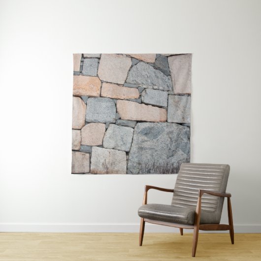 Oude stenen muur van het oude kasteel. abstract, o wandkleed (In situ)