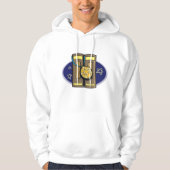 Oude stenen tabletten met pentagram amulet hoodie (Voorkant)
