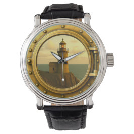 Oude Stenen Vuurtoren Graan eWatch Horloge