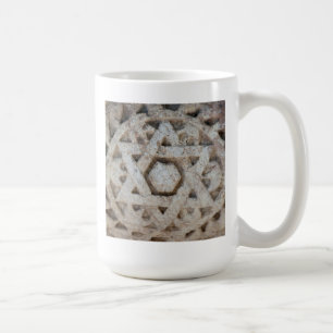 Oude Ster van David snijwerk, Israël Koffiemok