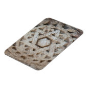 Oude Ster van David snijwerk, Israël Magneet (Linkerzijde)