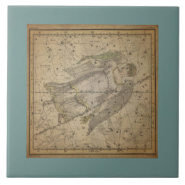 Oude ster van Virgo de Maan Tegeltje