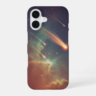 Oude sterrenregen (Vintage Star Rain) iPhone 16 Hoesje
