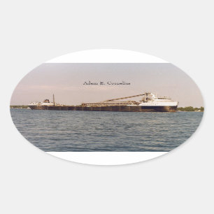 oude sticker Adam E. Cornelius