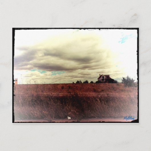 Oude  stieffoto briefkaart (Voorkant)