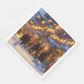 Oude Stijl Kerstmis Servet (Hoek)