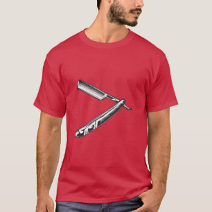 Oude  stijl met fashioned Razor T-shirt