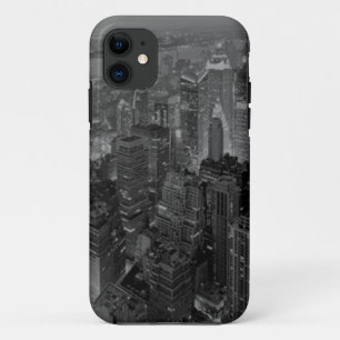  oude stijl New York City Script iPhone 11 Hoesje