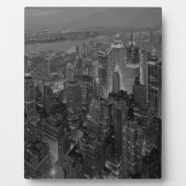  oude stijl New York City Script Fotoplaat (Voorkant)