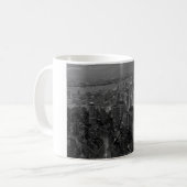 oude stijl New York City Script Koffiemok (Voorkant links)