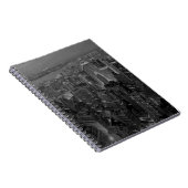  oude stijl New York City Script Notitieboek (Rechterzijde)