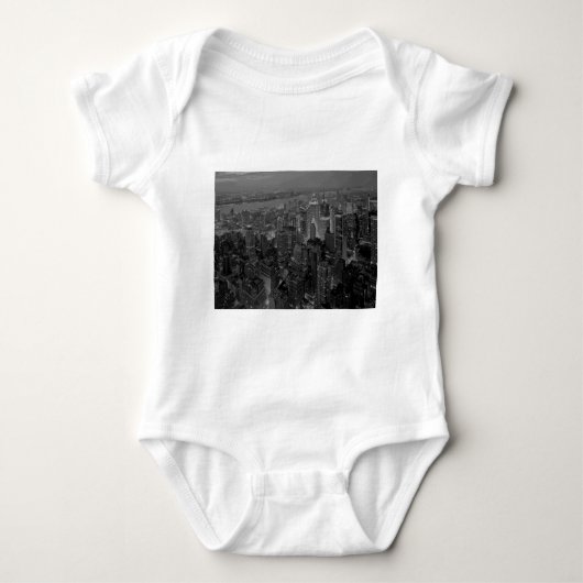  oude stijl New York City Script Romper (Voorkant)