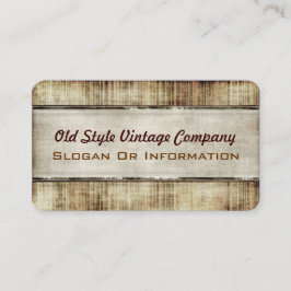 Oude  stijl Populaire afgeronde Visitekaartjes