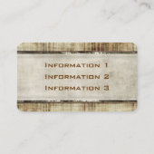 Oude stijl Populaire afgeronde Visitekaartjes (Achterkant)