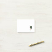 Oude stijl wortel afbeelding  post-it® notes (Op bureau)