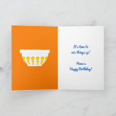 Oude Stip Mengkommen Personaliseerde Verjaardag Kaart (Binnen)